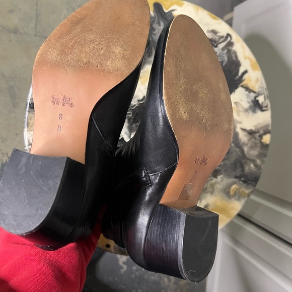 Coach Paulina Leather Boot Snakeskin Embossed - Picture 8 of 10